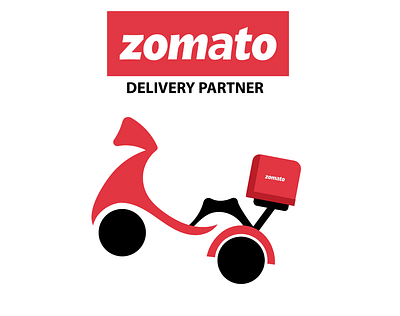 Zomato logo animation design graphic design illustration vector