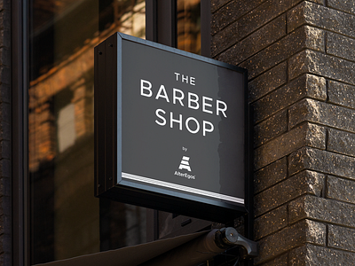 Alter Egos Outdoor Signage barber barbershop brand brand and identity brand guideline brand identity branding design fashion haircut logo logomark outdoor photographer photography shirt signage small medium enterprise sme sme logo