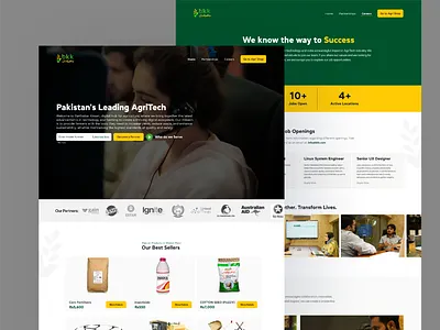 Leading AgriTech Company Website adobexd agrishop agritech appdesign company companywebsite design ecommerce illustration interaction design logo sell shop ui uidesign user interface design ux research web webdesign website