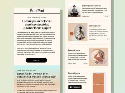 Soulpod Email Design System design email email campaign email design email design systen email marketing