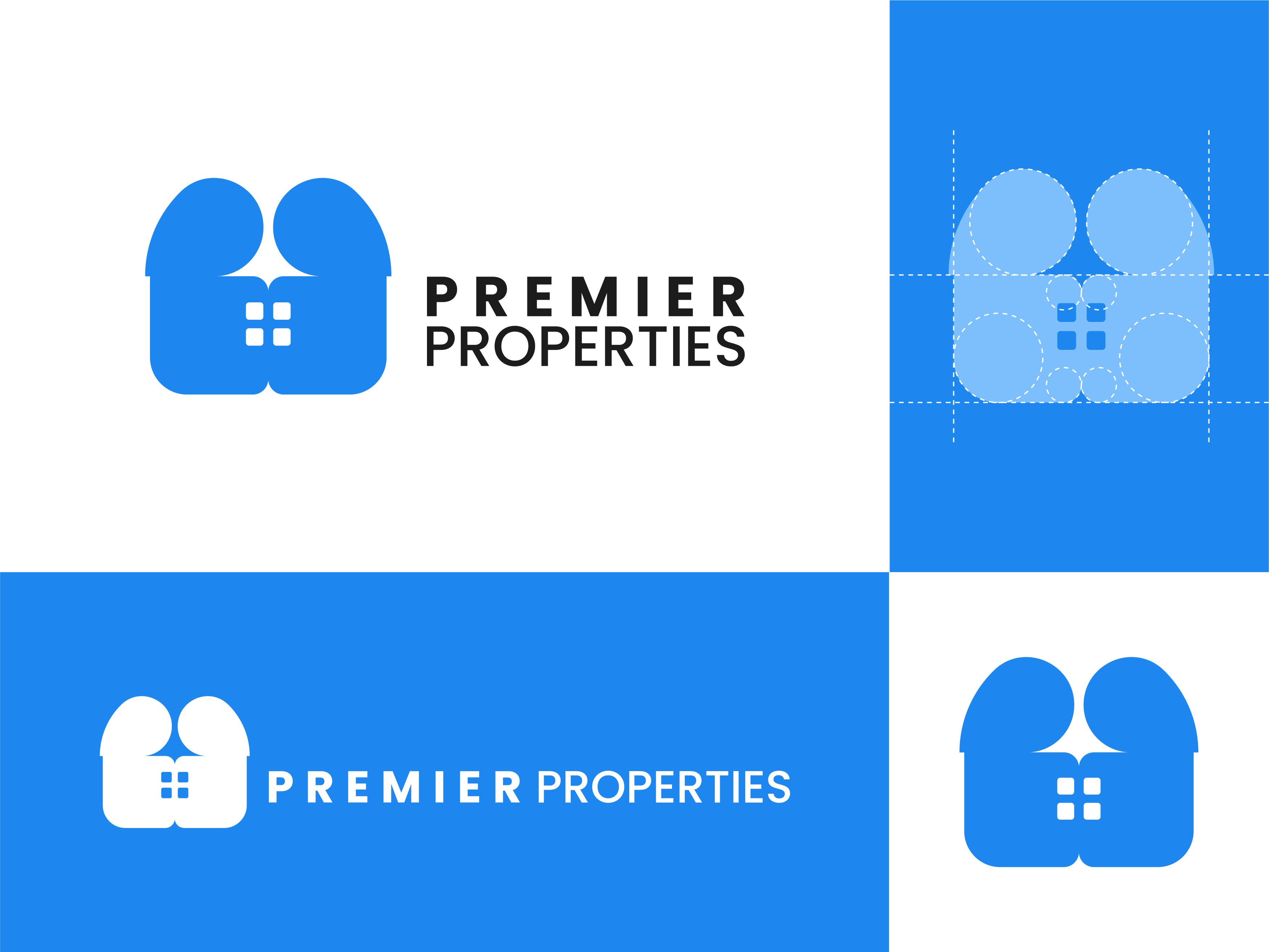 Home Logo, Premier Properties Business Logo By Avenue Art On Dribbble