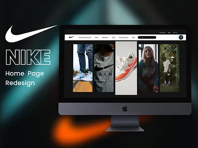 Nike Home Page home page uiux landing page ui uiux ux website ui
