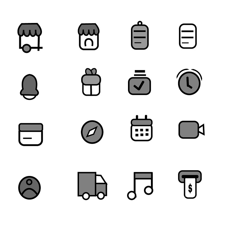 line-icons-by-raveena-on-dribbble