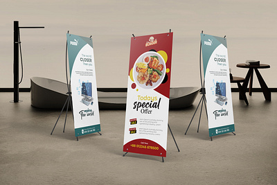 Rollup Stand adobe branding design graphic illustration illustrator photoshop psd rollup rollup stand stand