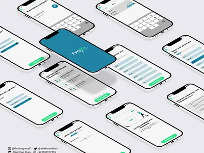 Fyn Life Financial Literacy and Money Management App Mockup branding graphic design ui