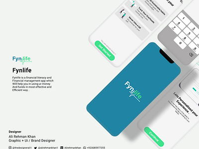 Fyn Life Mockup branding graphic design ui