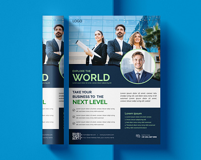 Business flyer design template businessflyer creative creative flyer design doctorflyer flyer flyerdesign illustration