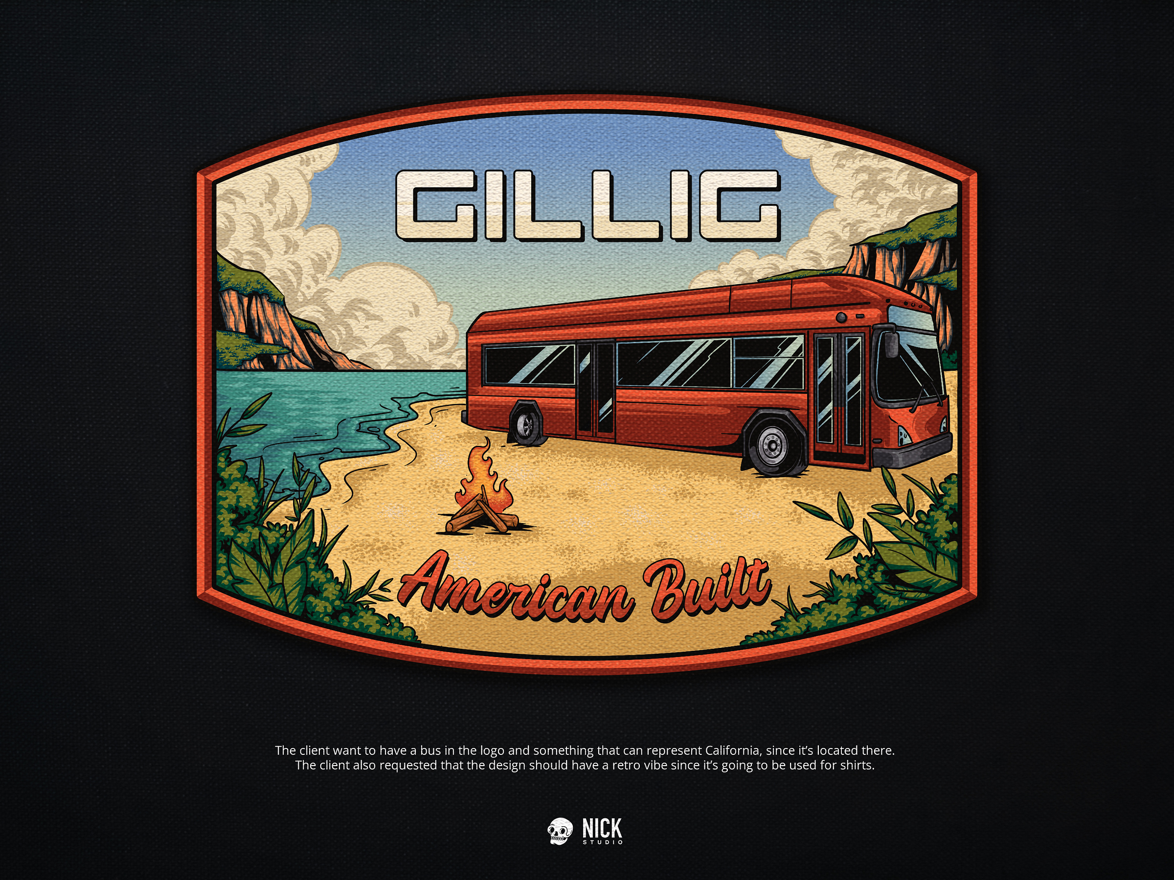 Gillic Logo by Nick Studio on Dribbble