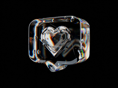 Heart Tooltip 3D Animation 3d 3d art 3d design 3d illustration abstract animation blender blender3d c4d explore logo motion graphics octane render