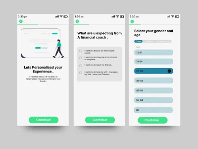 Fynlife Screen #3-6 branding graphic design logo ui