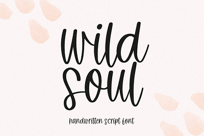 Wild Soul font animation app branding design font graphic design illustration logo ui ux vector