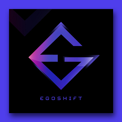 Ego Shift branding graphic design logo ui