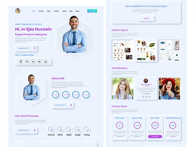 portfolio website landing page landing landing page landing page design portfolio portfolio website product design ui design user interface ux design website website design