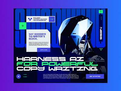 AI CopyWriting Website- DesignDrug Design Challenge 07/90 design challenge graphic design ui ux website