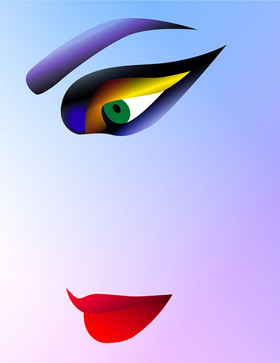 Gradient Studies design illustration symbol