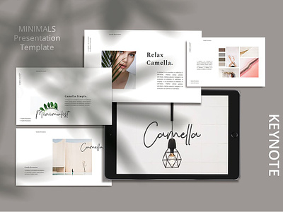 CAMELLA - Keynote Template powerpoint
