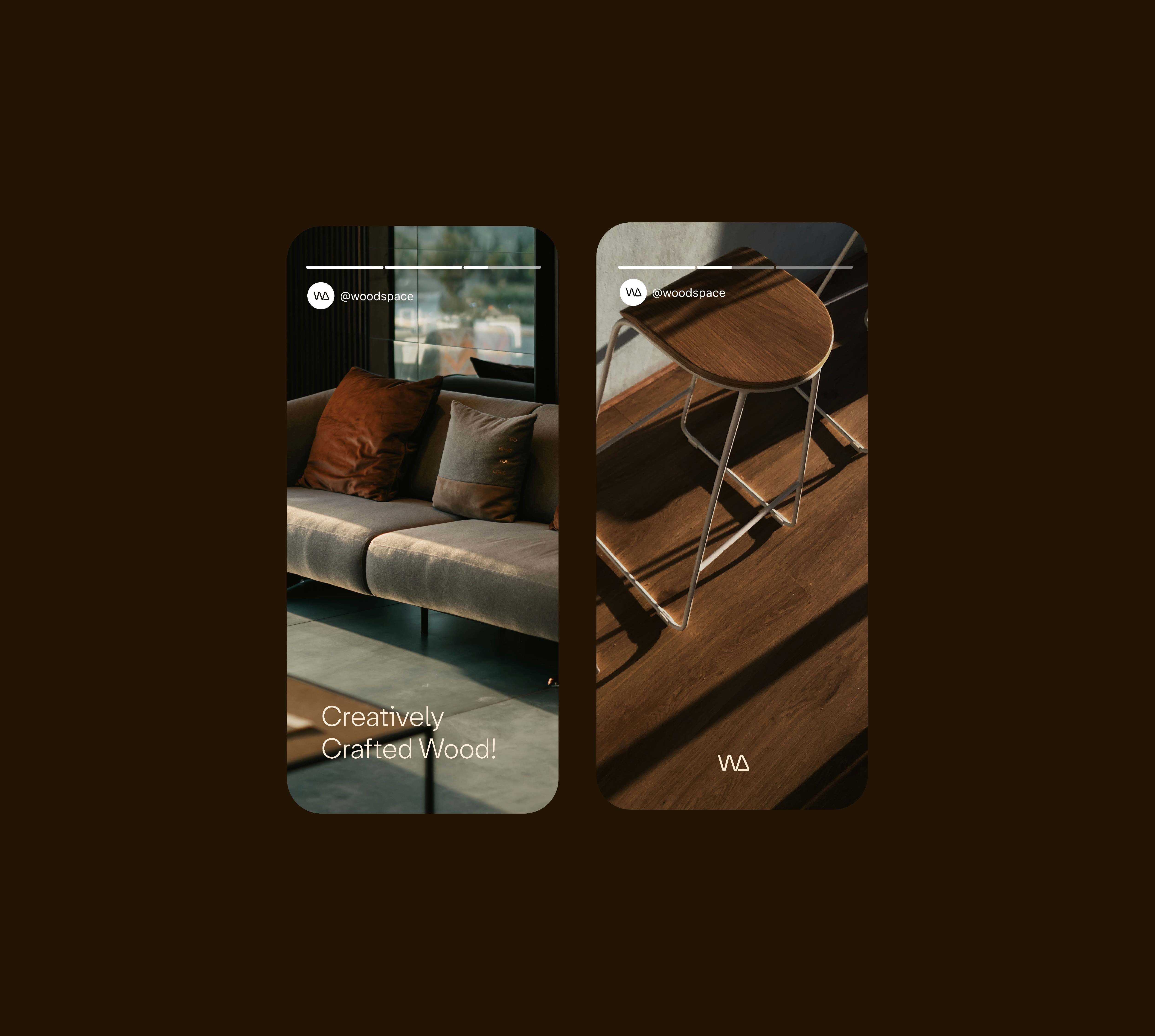 Wood Space brand identity branding design emerydesign graphic design illustration logo