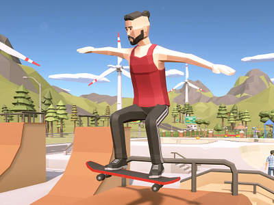  Roblox Action Collection - Skate Park: The Rail Game