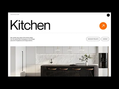 Architecture architecture branding clean design header minimal typography ui ux web
