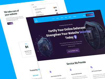 Cyber Security Web site Design agency services page branding cyber security web site design figma security web site security web them ui visioul design web web security them design web site web site landing page web ui wordpress them