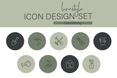Icon Design Gardening outdoor