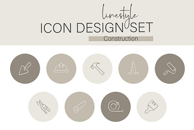 Icon Design Set Construction fix