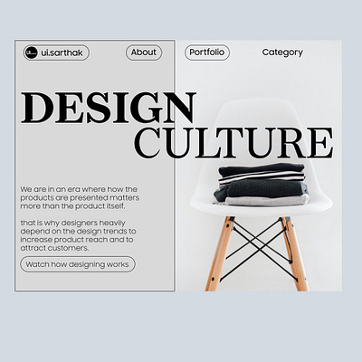 Design Culture web design graphic design ui