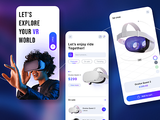 Browse thousands of Vr UI images for design inspiration | Dribbble