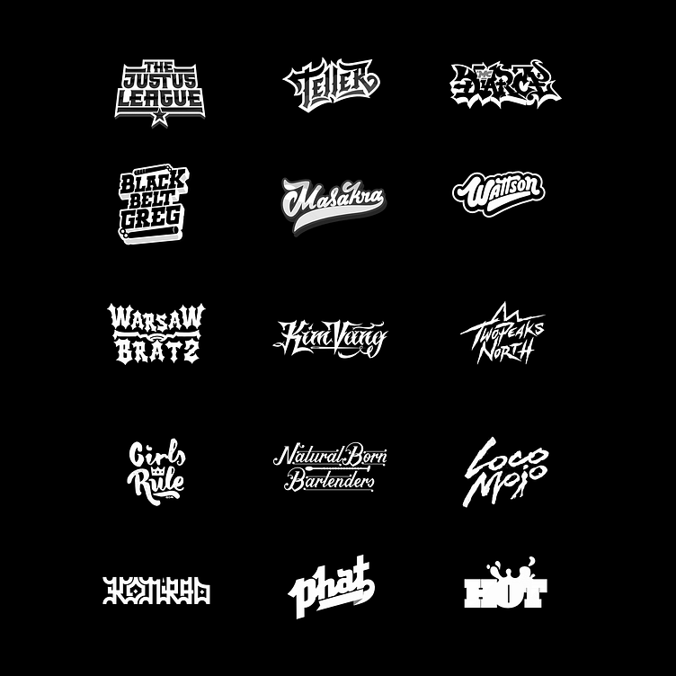 Logotypes Collection Vol. 1 by Filip Komorowski on Dribbble