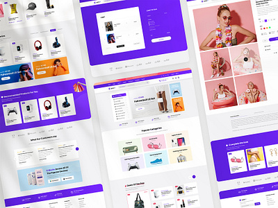 Mega Shop (JupiterX3) graphic design ui ux web design