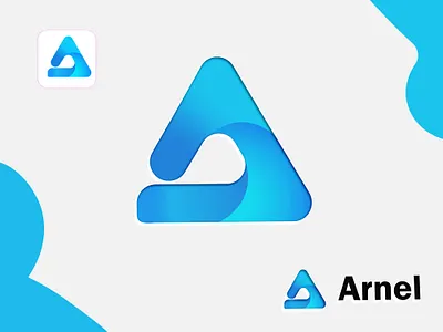 A modern logo | A Letter logo a letter logo a modern logo brand identity branding business logo company logo gradient creative logo graphic design letter logo logo logo design logos minimal logo modern modern logo 2023 modern logo design monogram logo unique logos vintage logo wordmark logo