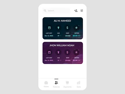 Clinic Management App UI Concept branding figma graphic design ui ux