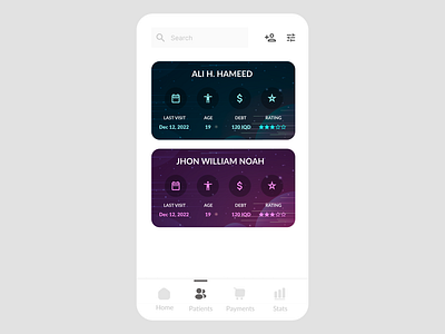 Clinic Management App UI Concept branding figma graphic design ui ux