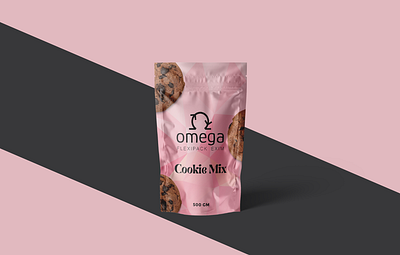 Cookie Mix Package Design branding graphic design illustration mockup vector