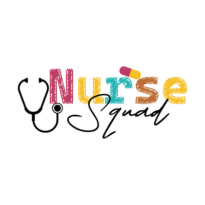 Nurse squad t shirt design design graphic design illustration nurse vector