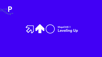 Megacab branding graphic design