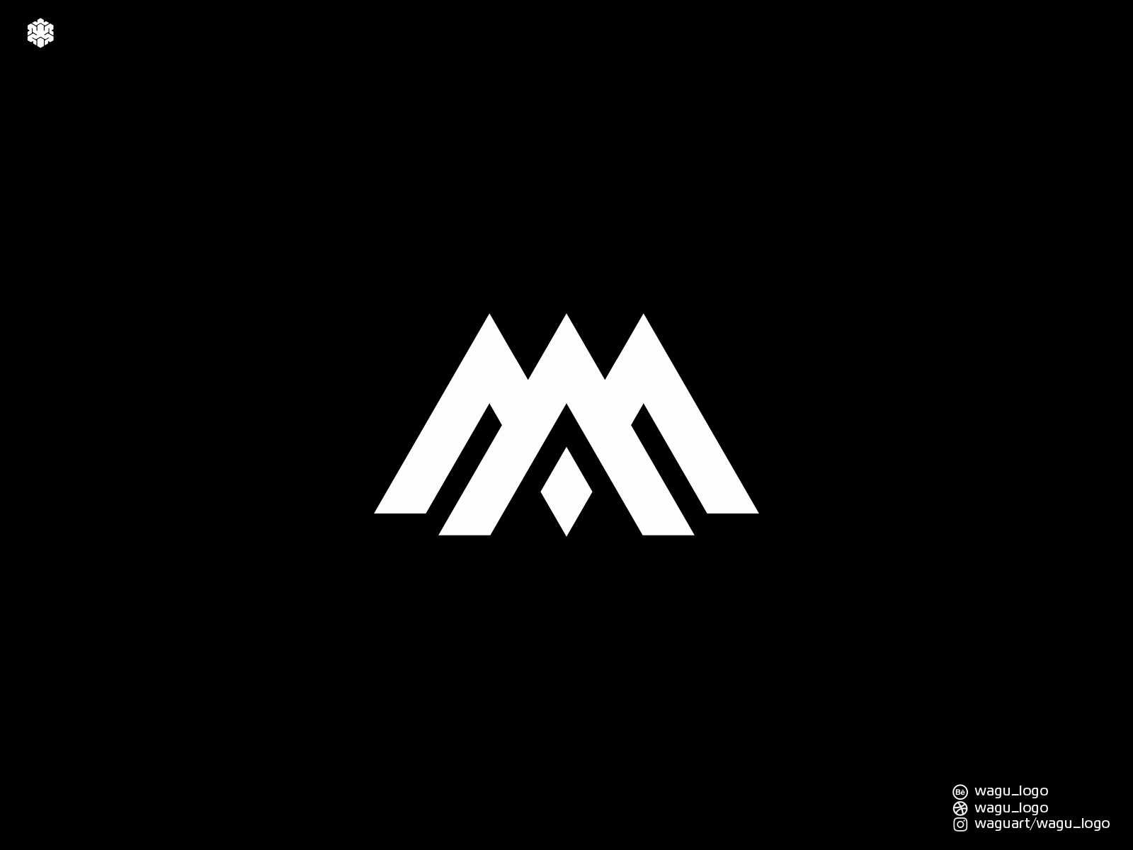 Initial Logo M + A by WAGU_LOGO on Dribbble