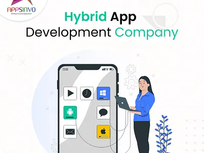 Appsinvo - Best Hybrid App Development Company animation best hybrid app branding logo motion graphics ui