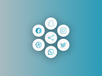 #DailyUI 010: Social Share Button design graphic design illustration logo send share social media social share button ui ux vector