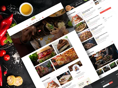 Recipe & Food Blog WordPress Theme asian bakery cafe catring chef cook food blog multipurpose organic personal blog recipe blog restaurant menu