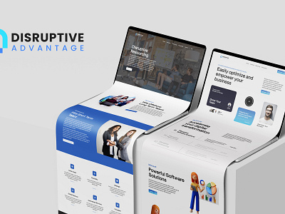 Disruptive Ui Design branding graphic design logo ui