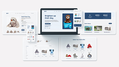 Send A Sloth brand guideline branding business logo business logo design design graphic design illustration logo ui vector
