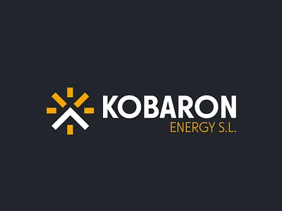 Kobaron Energy Logo Design brand guideline branding business logo business logo design design graphic design illustration logo vector