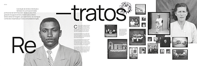 Gentil Memoria Exposition adobe indesign black and white editorial layout exposition graphic design manrope font