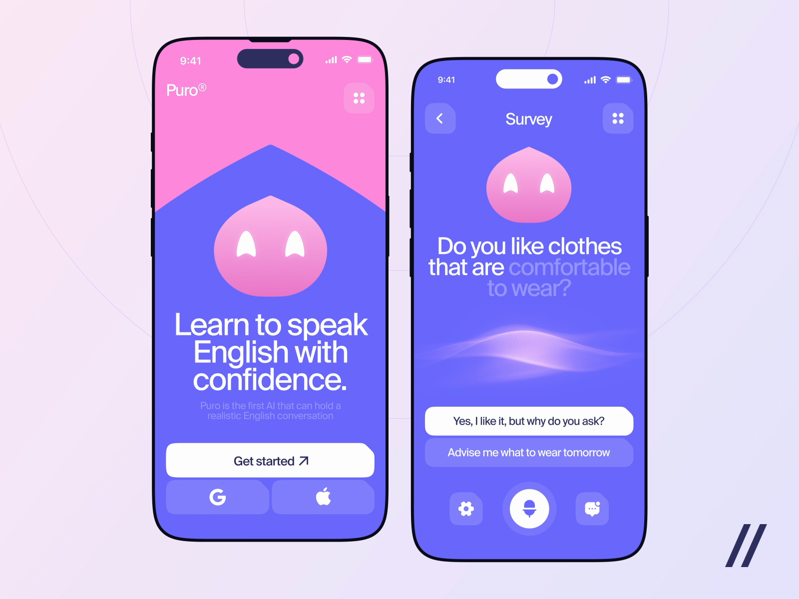 AI Based Language Learning Mobile IOS App by Purrweb UI/UX Agency on ...