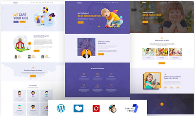 Infano – Kindergarten & Preschool WordPress Theme