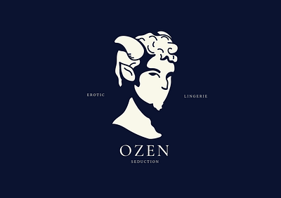 Ozen Seduction brand identity branding color palette design graphic design greek inspired illustration illustrator inspiration logo logo design mythology photoshop visual identity