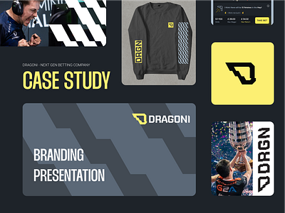 Dragoni branding concept branding design identity logo