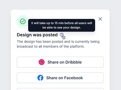 Daily UI 10 - Social Share clean daily dailyui dashboard design light minimal share untitledui web