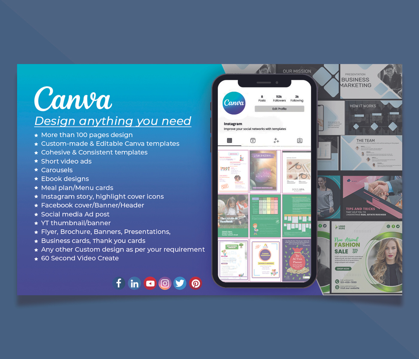 Canva design by Najnine Sheva on Dribbble